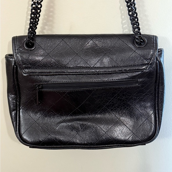 Black Faux Leather Shoulder Bag Aldo - Picture 3 of 9